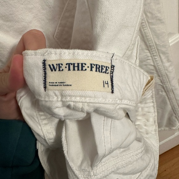 Free People White Maxi Skirt with Cream Crochet Top Styling. Skirt only - Picture 8 of 8